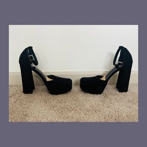 GB Brand Black Heels